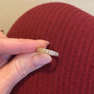 Gold Vermeil Eternity Band